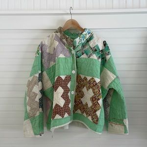 Vintage patchwork quilt Jacket